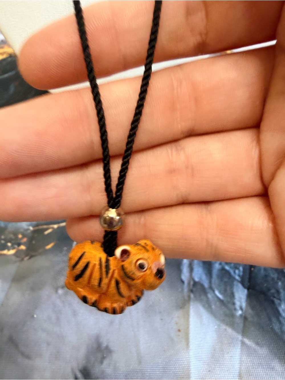 Tiger necklace rope - Picture 3 of 8